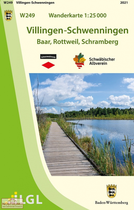 W249 VILLINGEN-SCHWENNINGEN | LGL hiking map