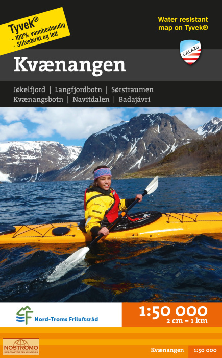 KVÆNANGEN | carte de randonnée Calazo