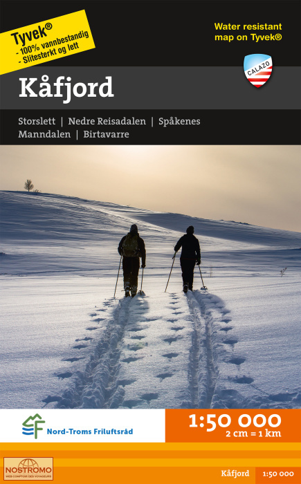 KÅFJORD | Calazo hiking map