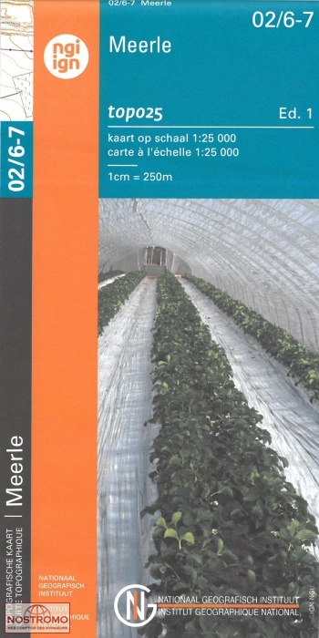 02/7-8 MEERLE | carte topographique NGI/IGN