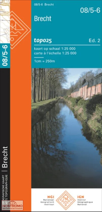 08/5-6 BRECHT | NGI/IGN topographical map