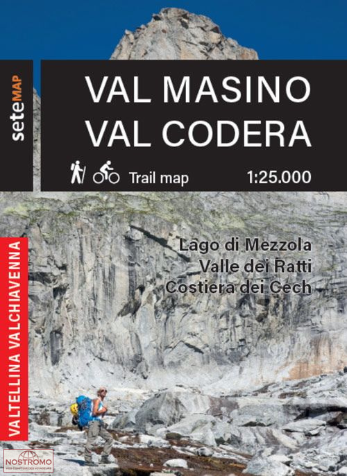 VAL MASINO - VAL CODERA | carte de randonnée Sete Map