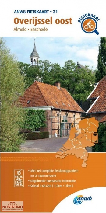 21 OVERIJSSEL OOST | ANWB cycling map