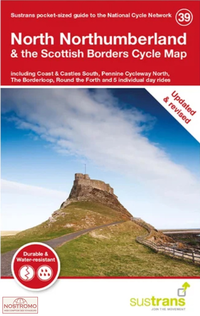 39 NORTH NORTHUMBERLAND & THE SCOTTISH BORDERS | Sustrans cycling map