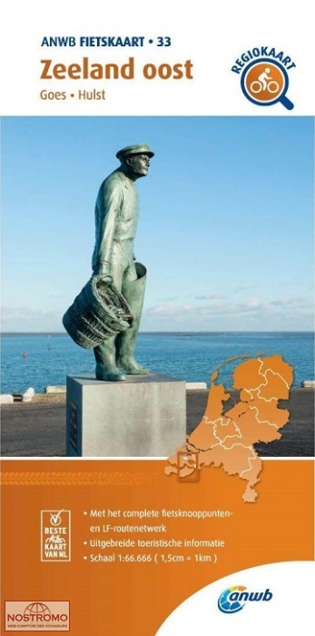 33 ZEELAND OOST | ANWB cycling map