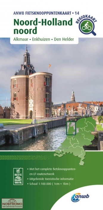14 NOORD-HOLLAND NOORD | ANWB cycling map