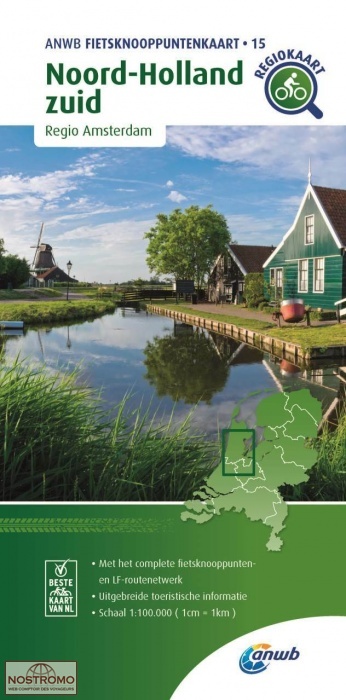 15 NOORD-HOLLAND ZUID | ANWB cycling map