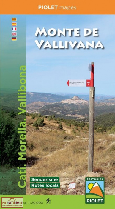 MONTE DE VALLIVANA | carte de randonnée Piolet