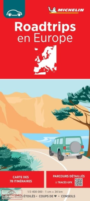 ROADTRIPS EN EUROPE | carte routière Michelin