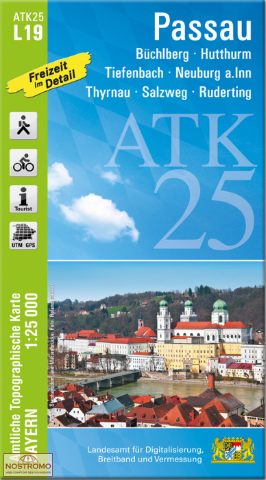 ATK25 - L19 PASSAU | LDBV hiking map