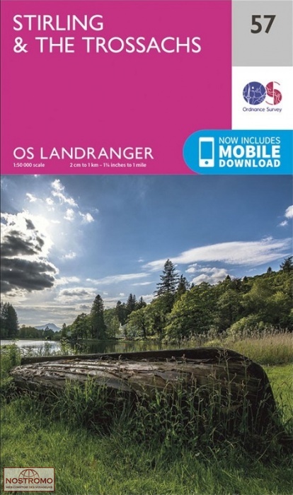 057 STIRLING & THE TROSSACHS | OS hiking map