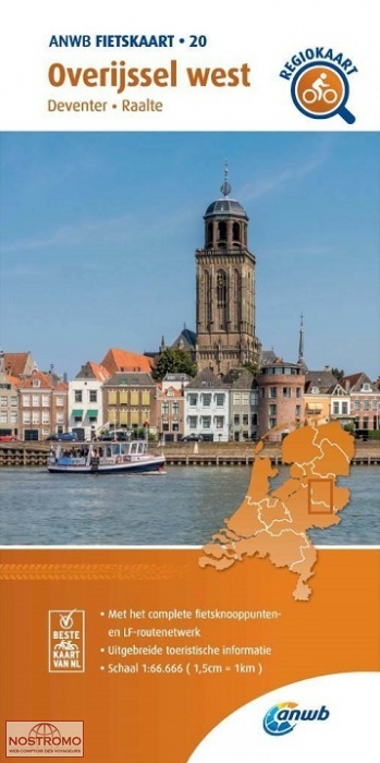 20 OVERIJSSEL WEST | ANWB cycling map