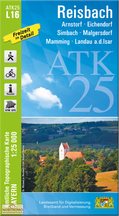 ATK25 - L16 REISBACH | LDBV hiking map