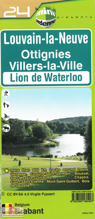 24 LOUVAIN-LA-NEUVE | carte de randonnée Mini-Ardenne