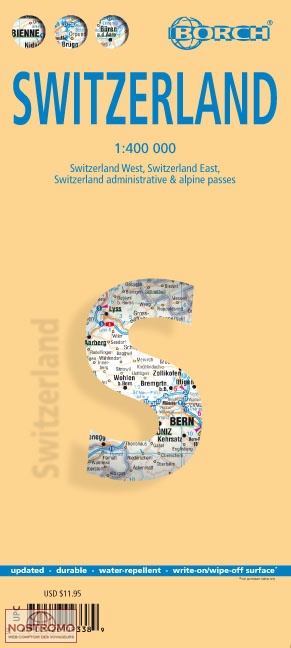 SWITZERLAND | Borch travel map