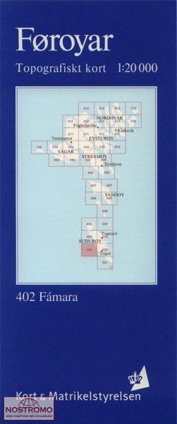 402 FAMARA | Kort & Matrikelstyrelsen topographical map