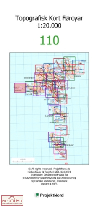 110 MYKINES | Kort & Matrikelstyrelsen topographical map
