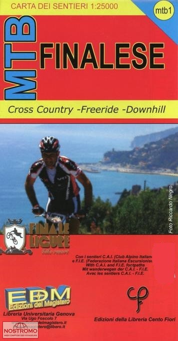 MTB 1 - FINALESE | Magistero biking map