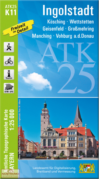 ATK25 - K11 INGOLSTADT | LDBV hiking map