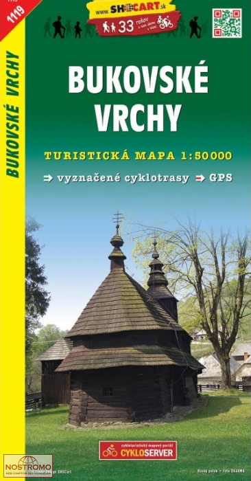1119 BUKOVSKE VRCHY | Shocart hiking map