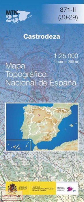 371-2 CASTRODEZA | carte topographique CNIG