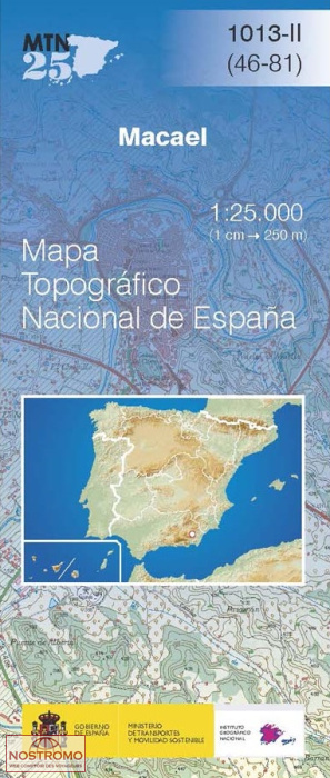 1013-2 MACAEL | carte topographique CNIG