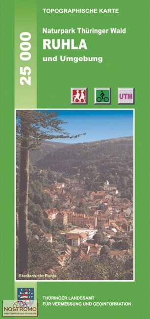 05 RUHLA UND UMGEBUNG | carte de randonnée TL