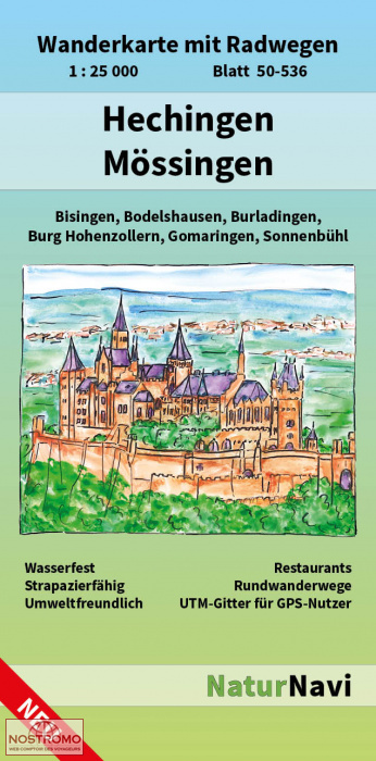 HECHINGEN - MÖSSINGEN | NaturNavi hiking map