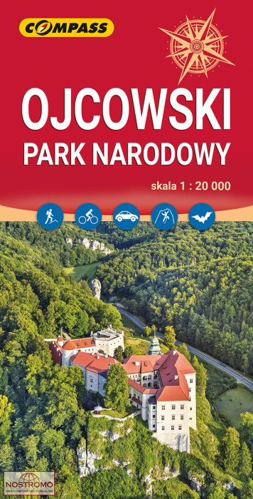 OJCOWSKI PARK NARODOWY | Compass hiking map