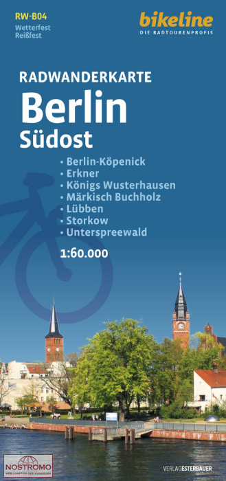 RW-B04 BERLIN SÜDOST | carte de cyclotourisme Esterbauer