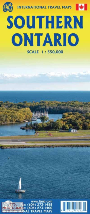 ONTARIO SUD | carte touristique ITMB
