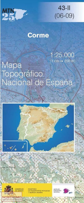 043-2 CORME | carte topographique CNIG