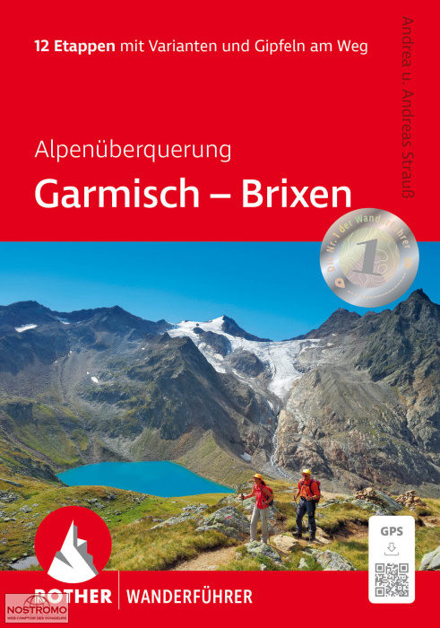 ALPENÜBERQUERUNG GARMISCH - BRIXEN | guide de randonnée Rother