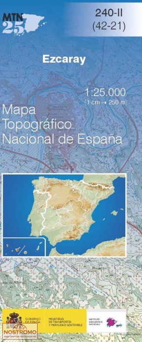 240-2 EZCARAY | CNIG topographical map