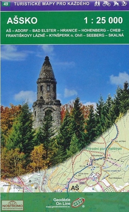AŠSKO - 49 | Geodezie On Line hiking map