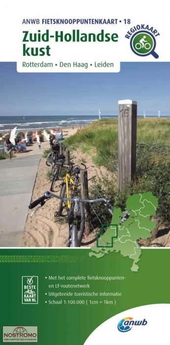 18 ZUID-HOLLANDSE KUST | ANWB cycling map
