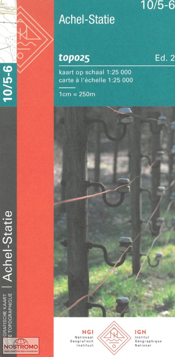 10/5-6 ACHEL-STATIE | NGI/IGN topographical map