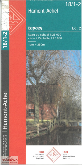 18/1-2 HAMONT-ACHEL | NGI/IGN topographical map