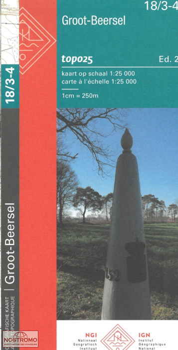 18/3-4 GROOT-BEERSEL | NGI/IGN topographical map