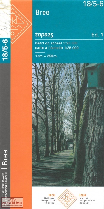 18/5-6 BREE | carte topographique NGI/IGN