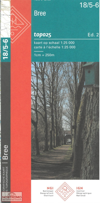 18/5-6 BREE | NGI/IGN topographical map