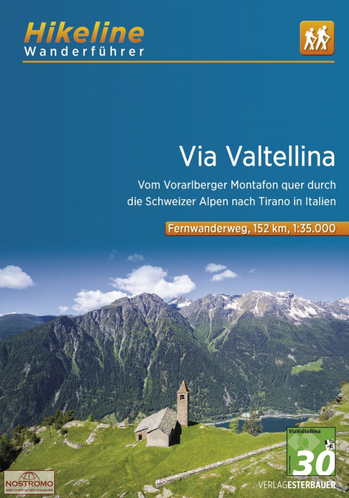 VIA VALTELLINA | guide de randonnée Esterbauer