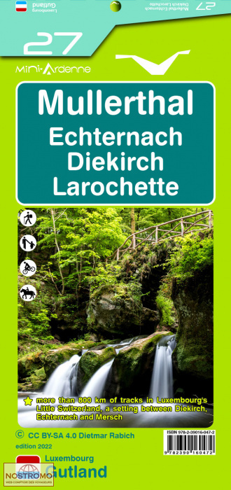 27 MULLERTHAL - DIEKIRCH | Mini-Ardenne hiking map