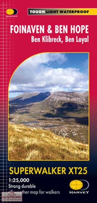 FOINAVEN & BEN HOPE | Harvey hiking map
