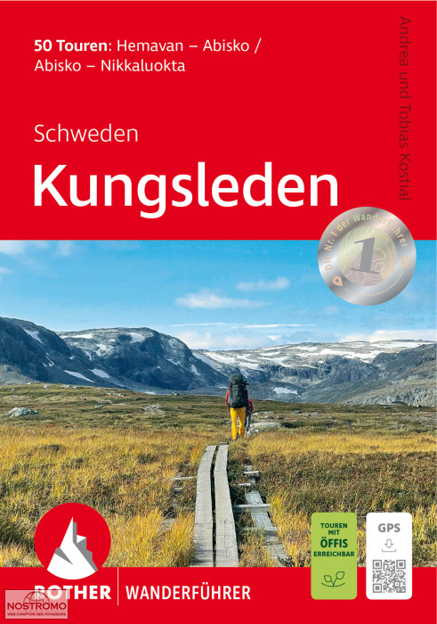 KUNGSLEDEN | guide de randonnée Rother