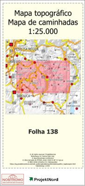 138 ARMAMAR | carte topographique Projektnord