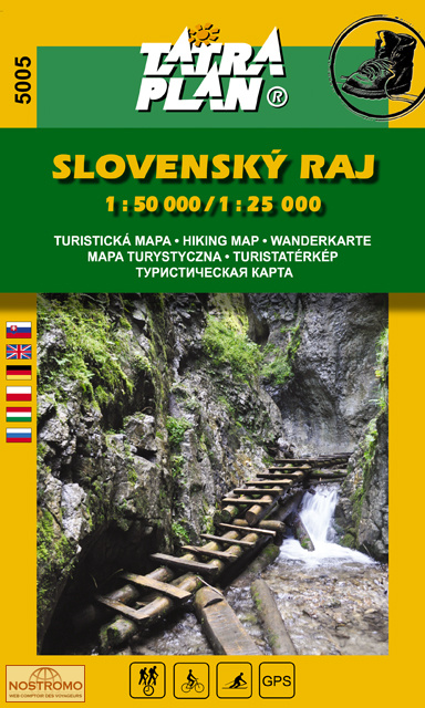 5005 SLOVENSKY RAJ | TatraPlan hiking map