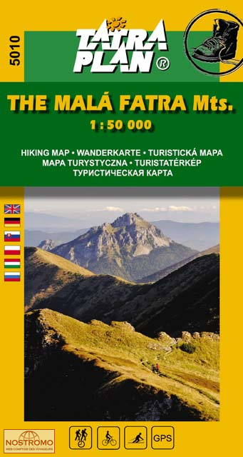 5010 THE MALA FATRA MTS. | TatraPlan hiking map