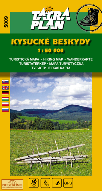 5009 KYSUCKE BESKYDY | TatraPlan hiking map