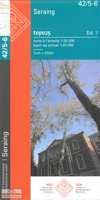 42/5-6 SERAING | carte topographique NGI/IGN